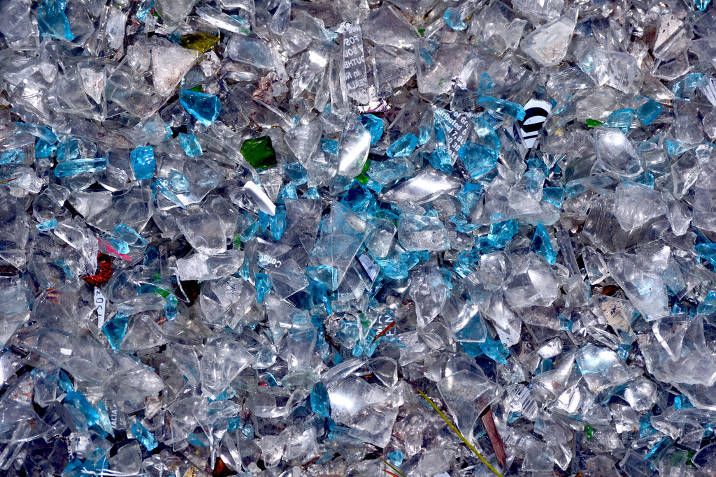 Crushed Coloured Glass Texture Stock By Jojo22