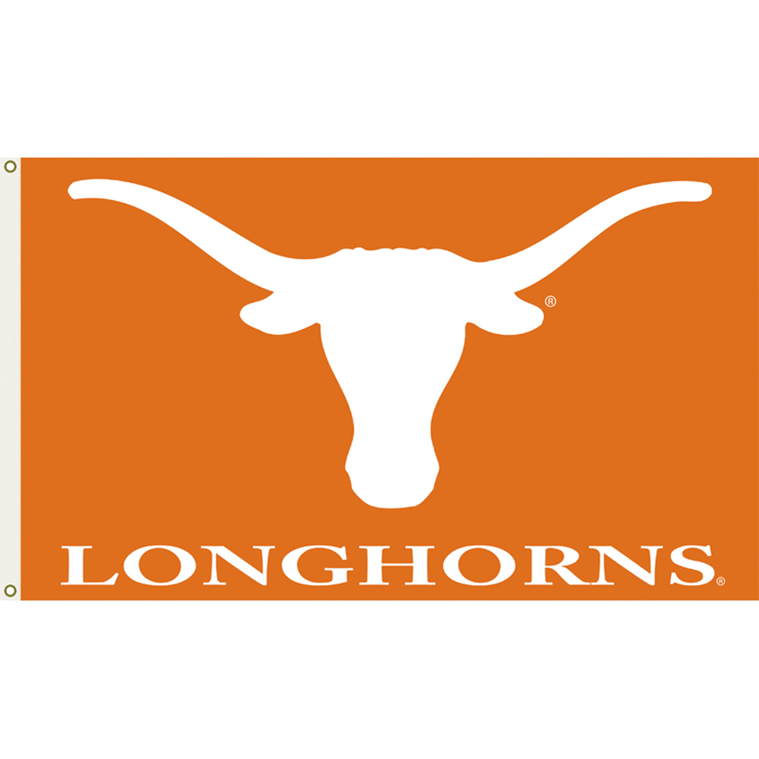 Texas Longhorns Logo D Team Flag 3ft X 5ft