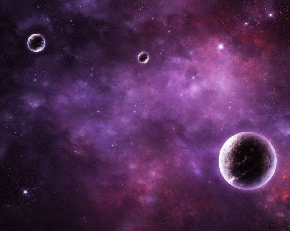 HD Purple Space Background Best