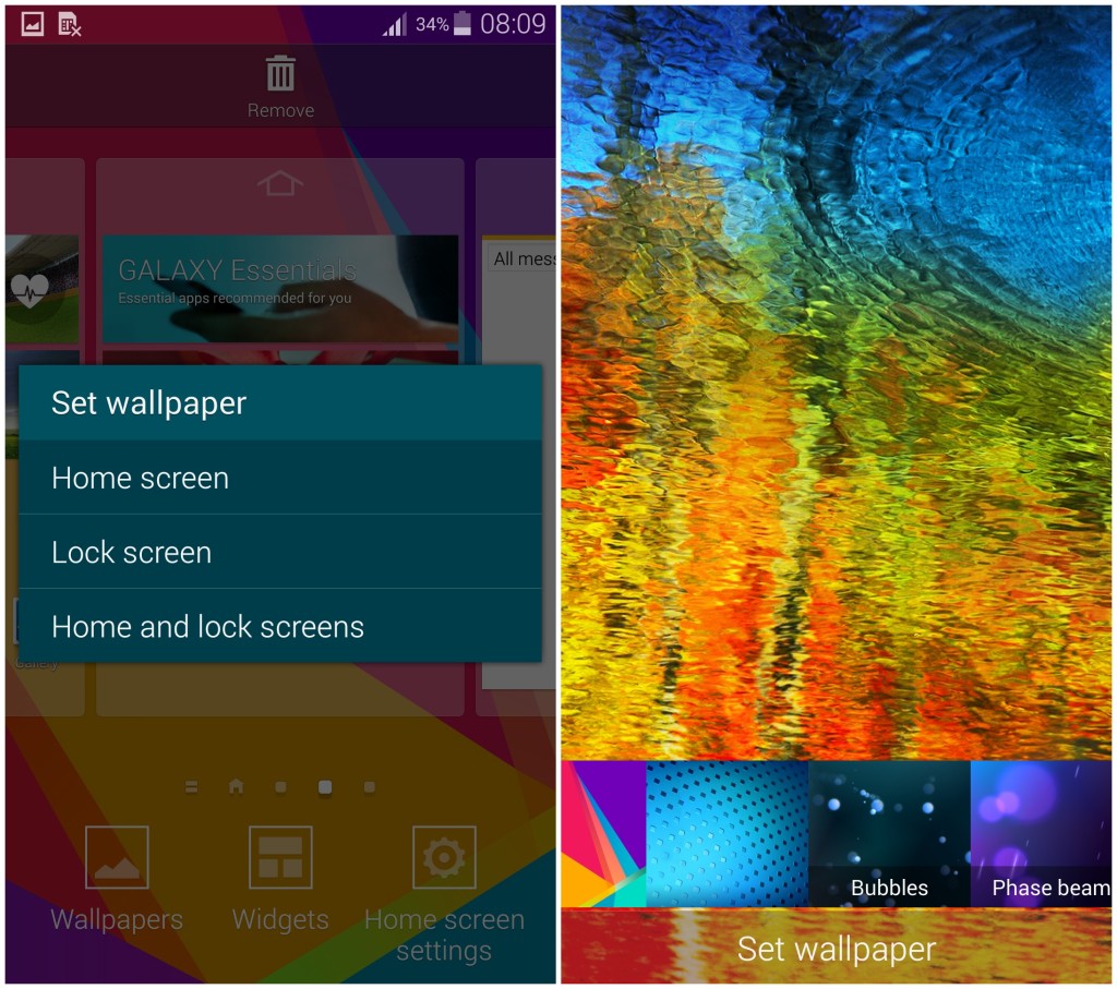 How To Change Wallpaper Create Folders And Add Homescreen On The