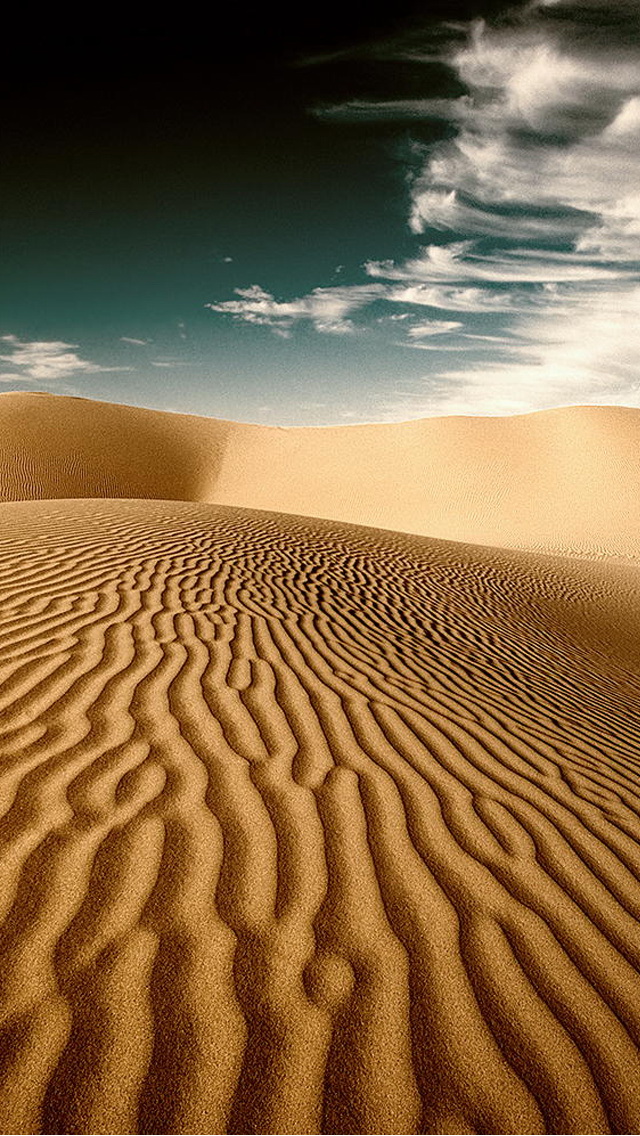 Hot Desert Wallpaper iPhone