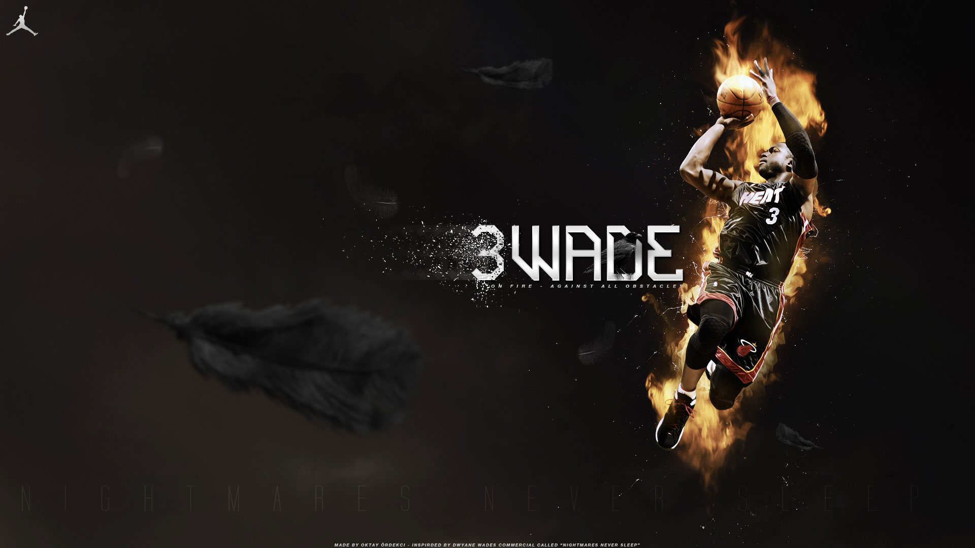 Dwyane Wade Miami Heat Exclusive HD Wallpaper