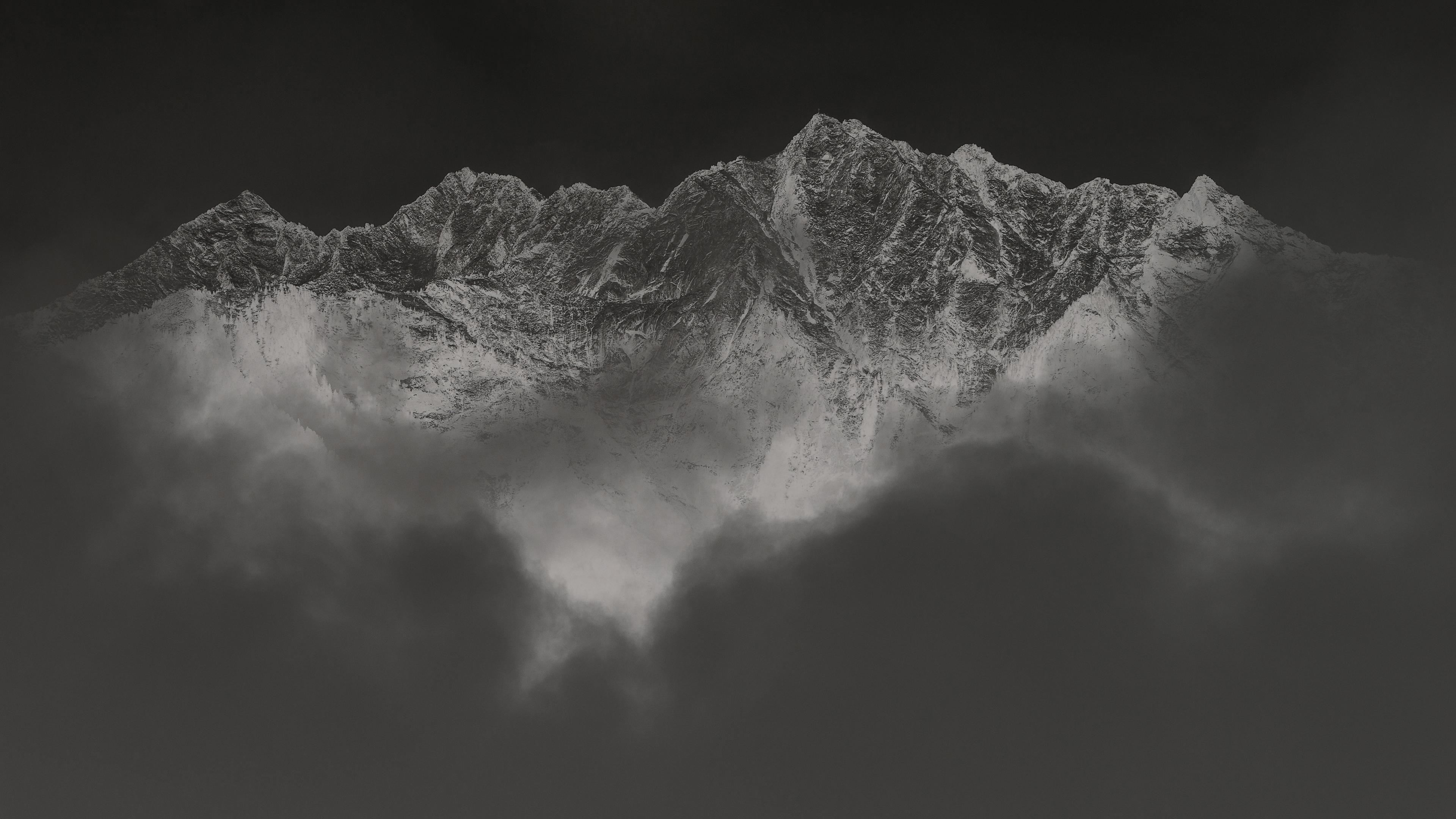 Black And White 4k Wallpaper High Quality