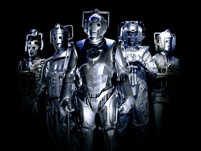 Cyberteam The Creatures Of Doctor Who Wallpaper