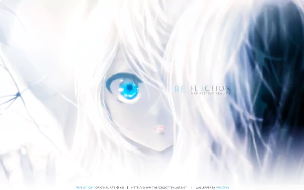 White Anime Wallpaper