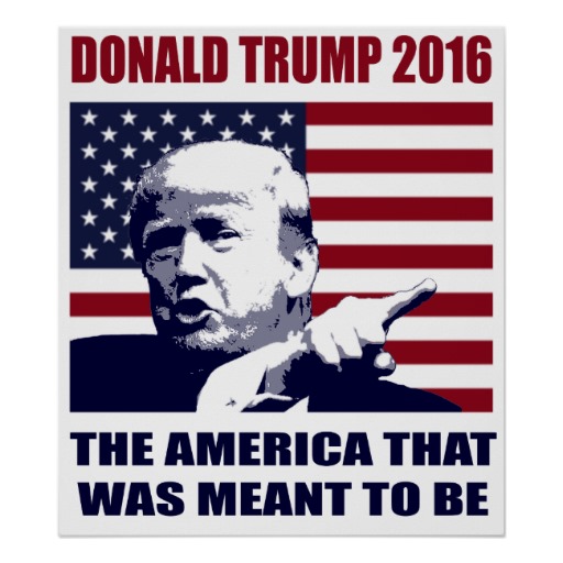 Donald Trump For President Poster