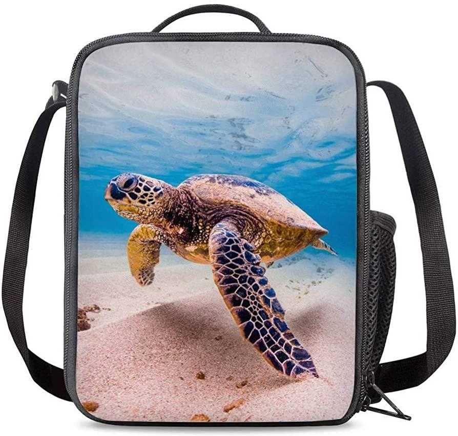 Amazon Vunko Sea Turtle Insulated Lunch Bag For School Work