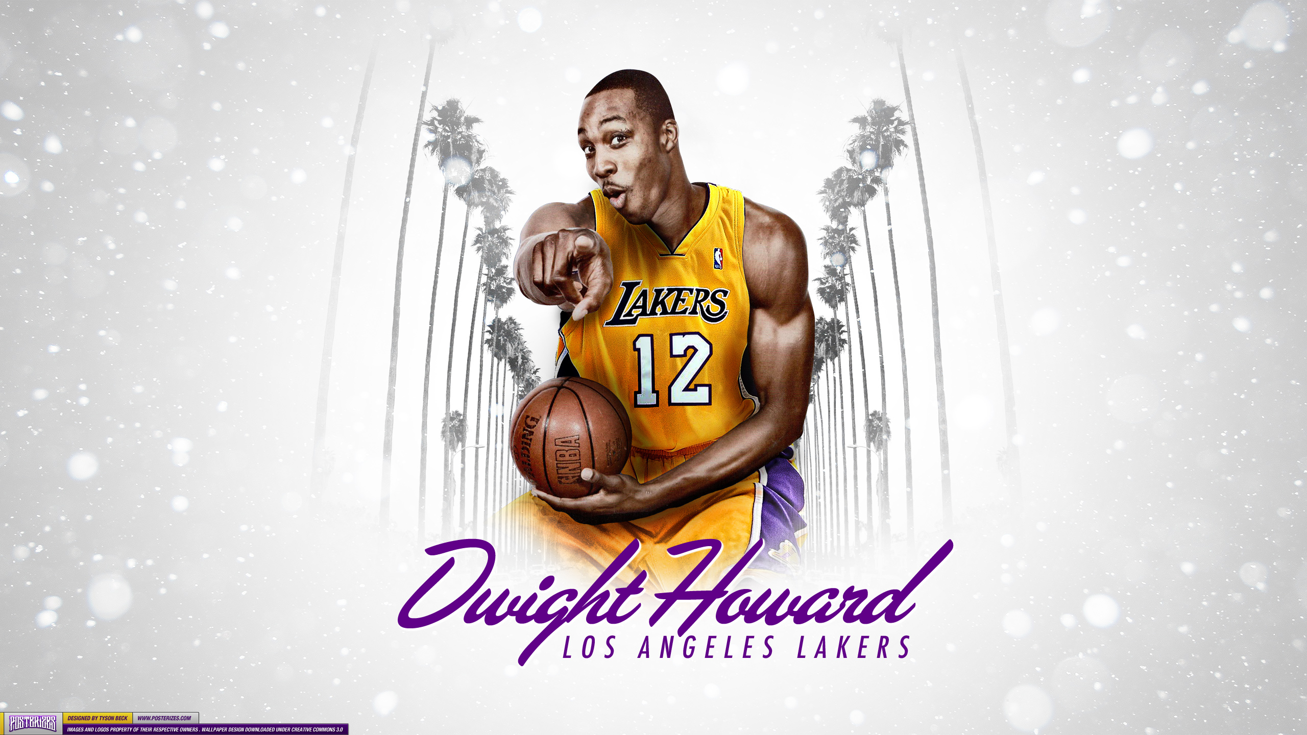 Howard Los Angeles Lakers Wallpaper Posterizes Nba