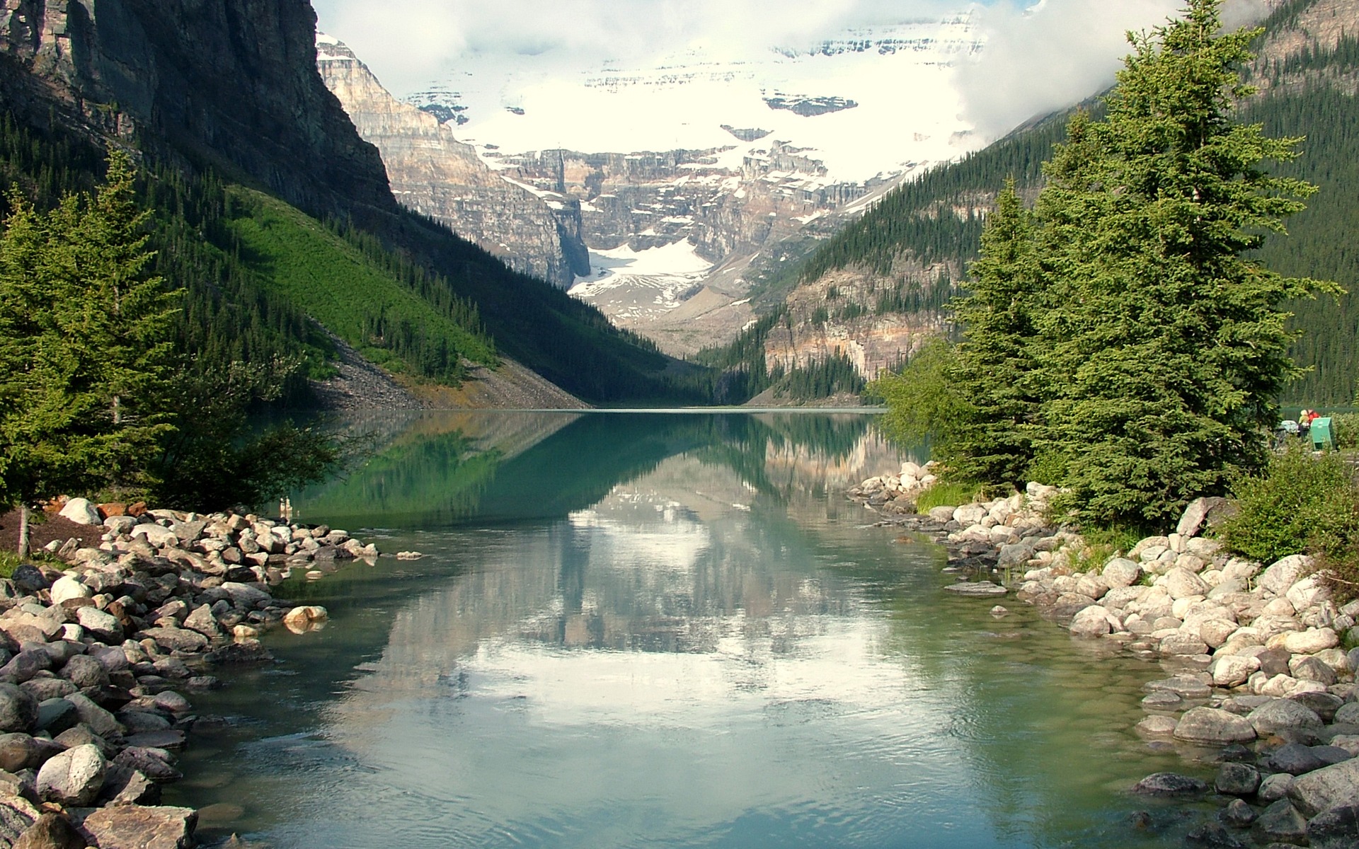 Lake Louise Wallpaper Landscape Nature Wallpapers in jpg format for