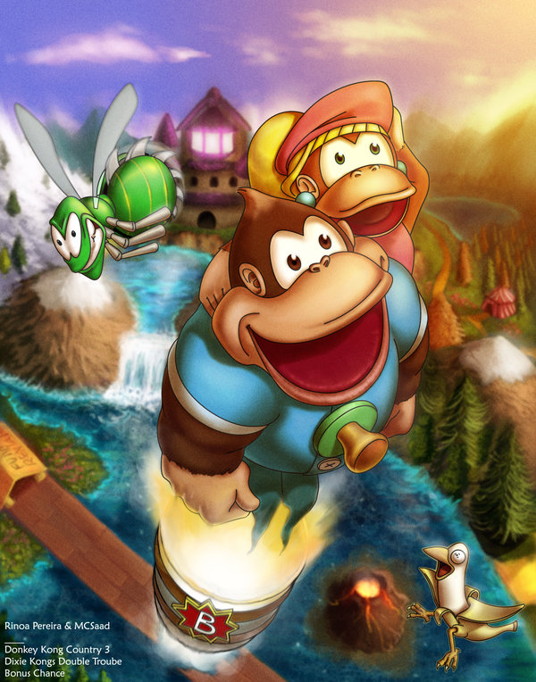 Donkey Kong Country By Mcsaad