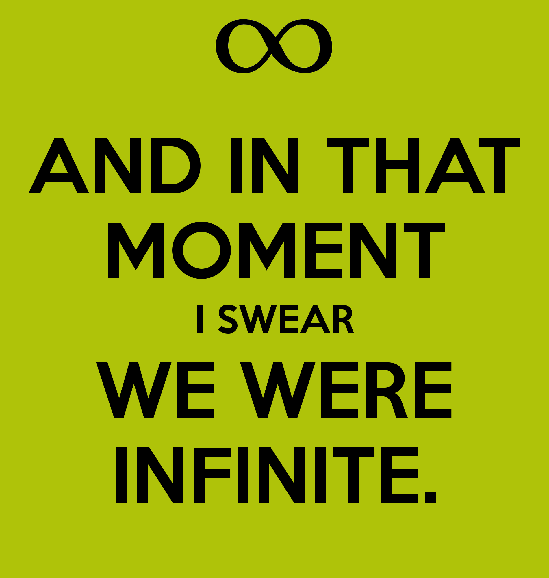 Moment I Swear We Were Infinite Wallpaper Image Pictures Becuo