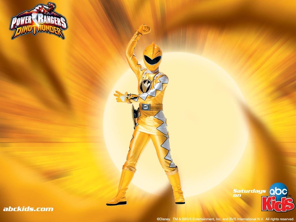 Yellow Ranger The Power Wallpaper