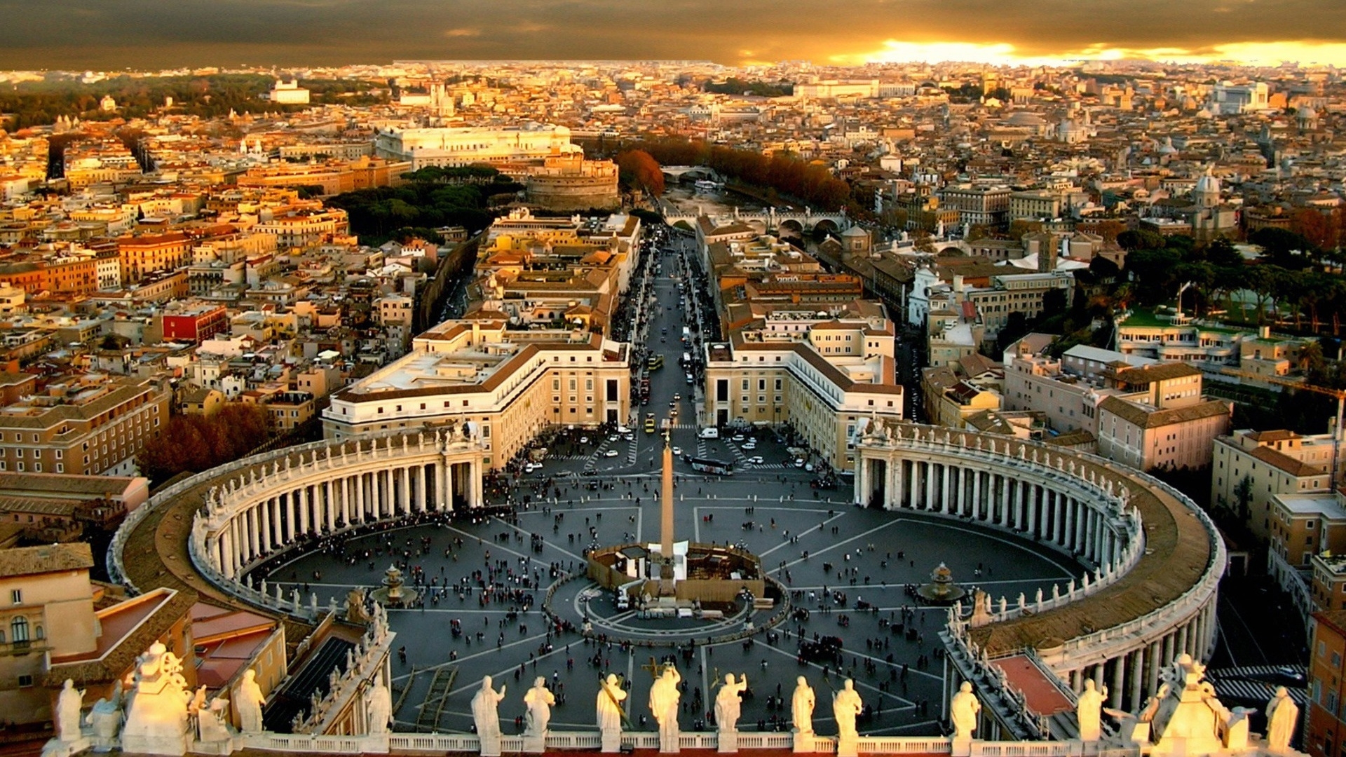 Vaticani Piazza San Pietro For X HDtv 1080p Resolution