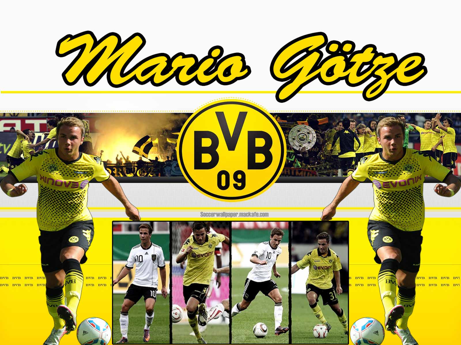 Borussia Dortmund Mario G Tze Wallpaper