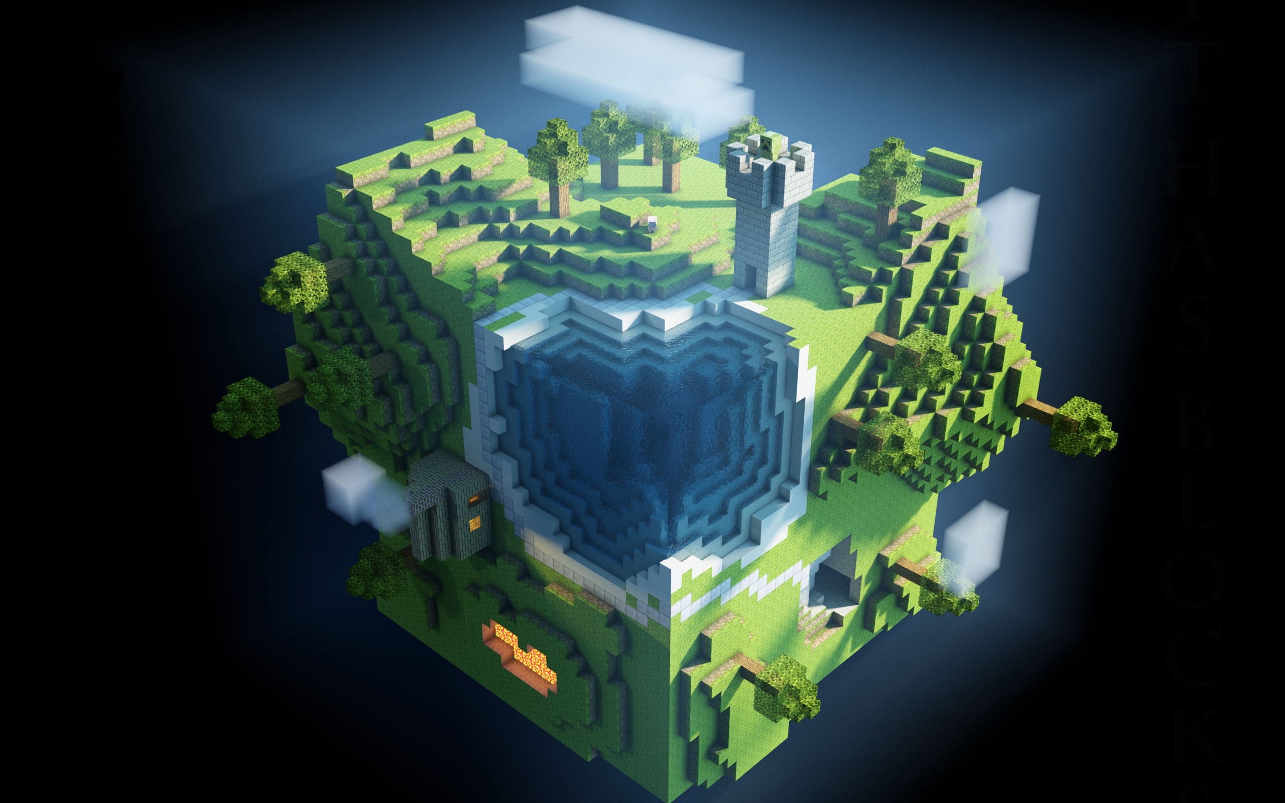 Wallpaper Of Pla World Minecraft Background HD Image
