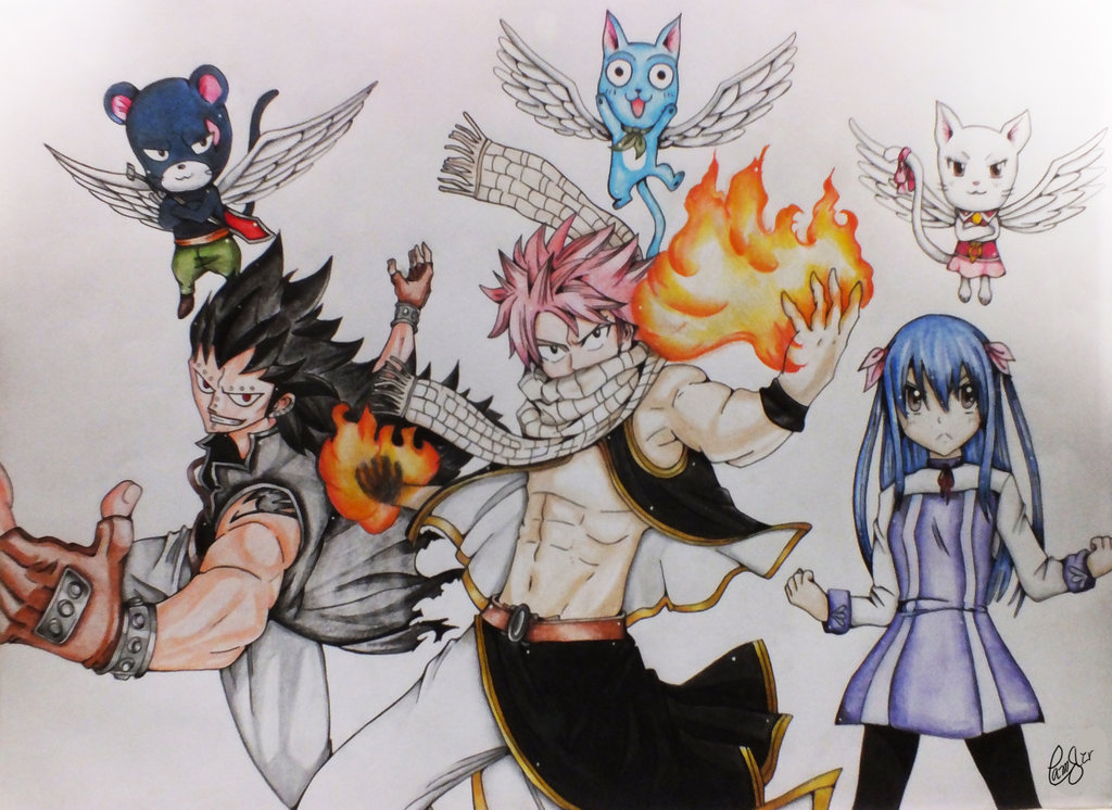 Dragon Slayers Fairy Tail By Haritte