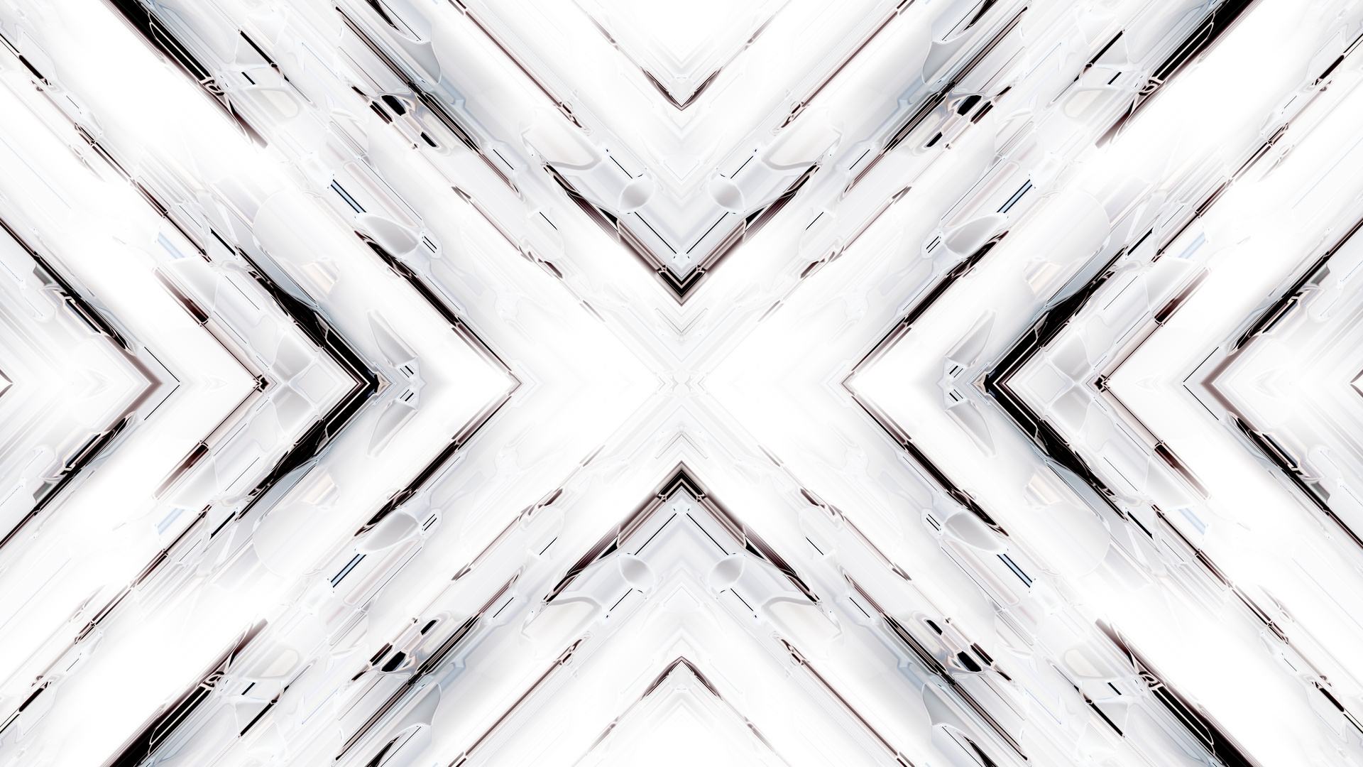 White Render Abstract Art 4k Laptop Full HD 1080p Wallpaper