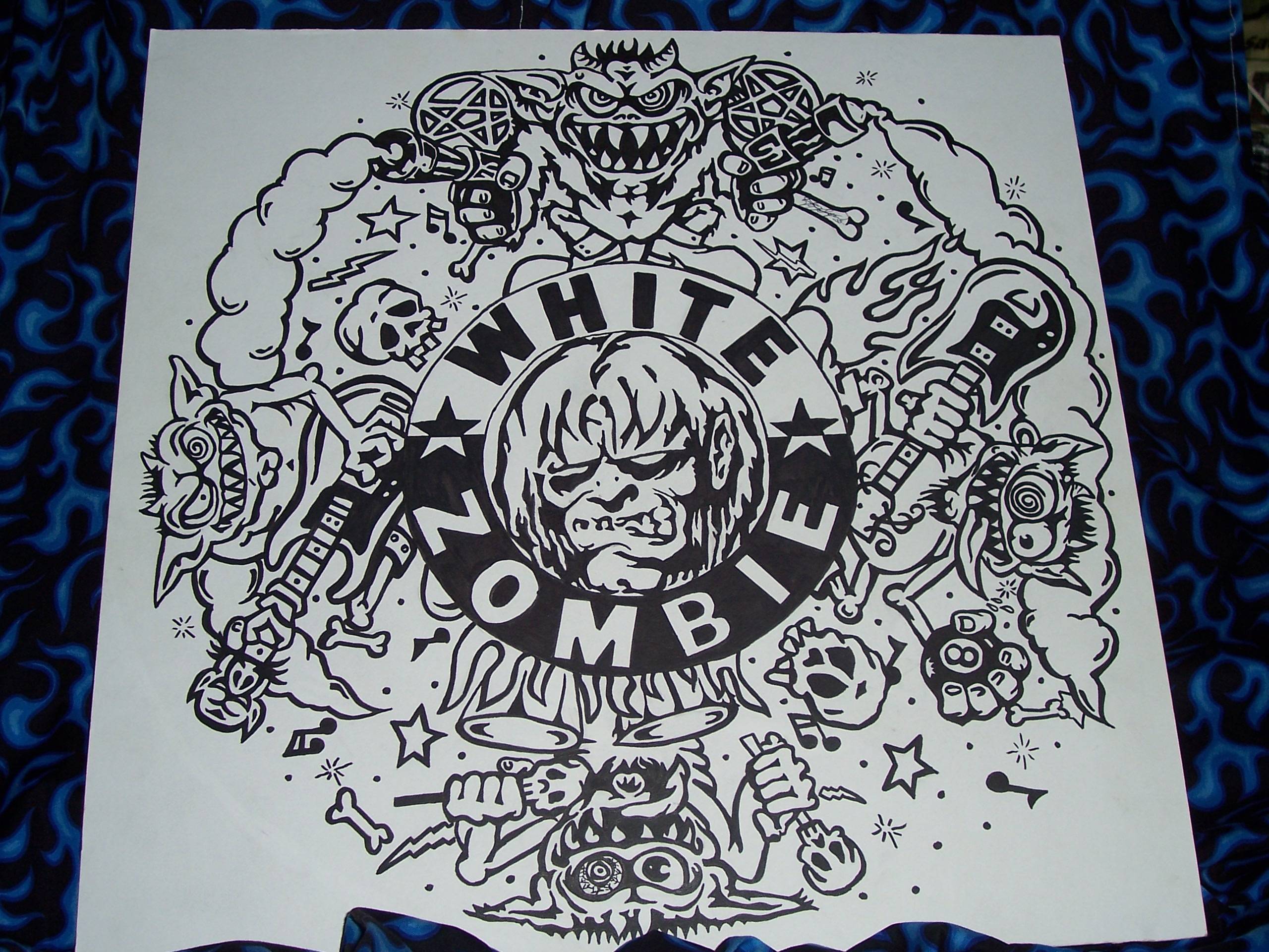 White Zombie Wallpaper