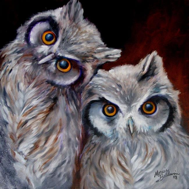 Say What Hoot Owls By Marcia Baldwin From Missioned Paintings