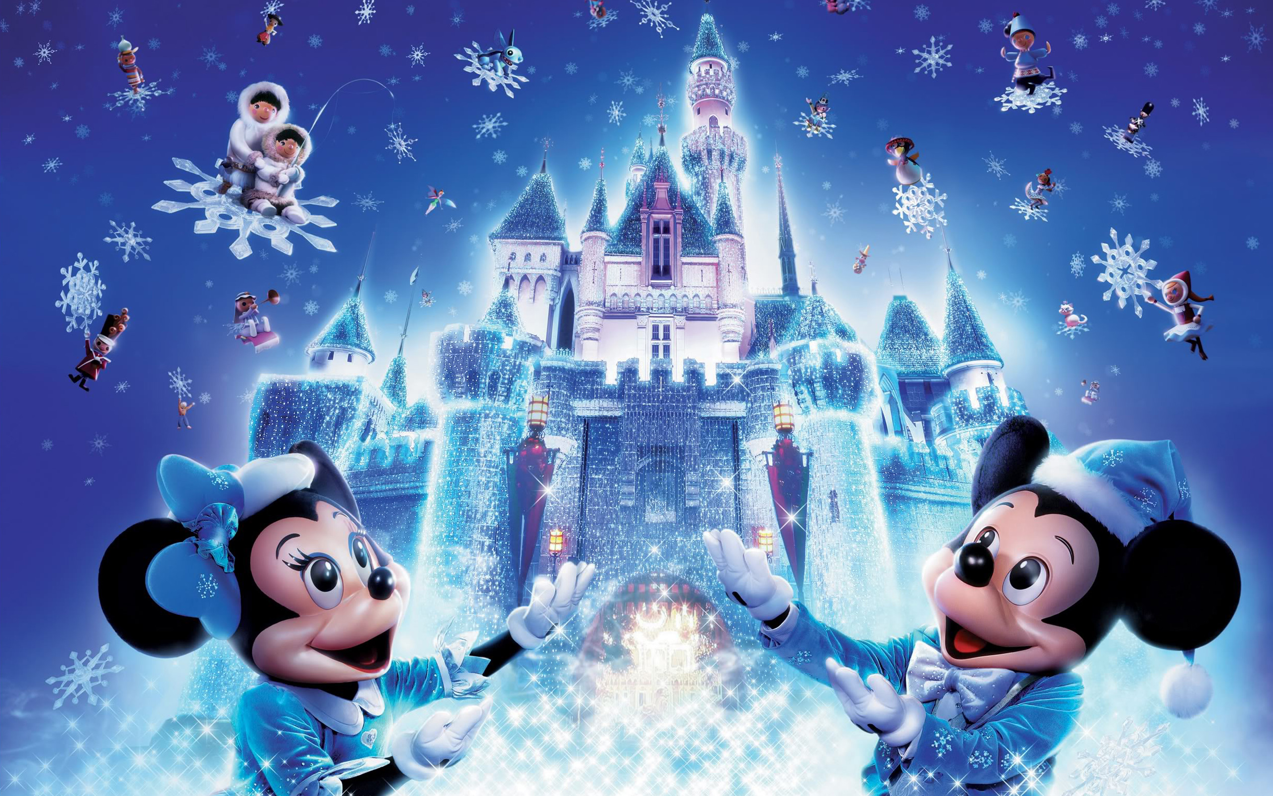 Disney Christmas wallpapers Disney Christmas background   Page 2 2560x1600