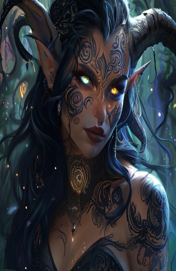 Female Demon Wallpaper