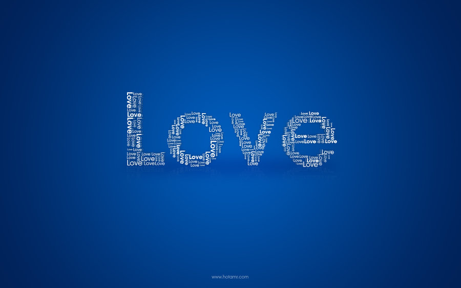 Love Wallpaper Blue By Hotamr