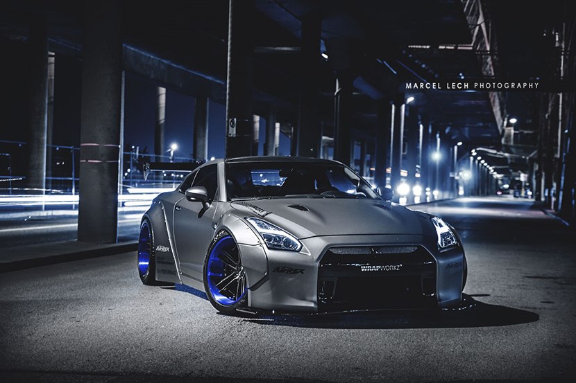 Nissan Gt R By Liberty Walk Front Photo Vancouver Canada Size