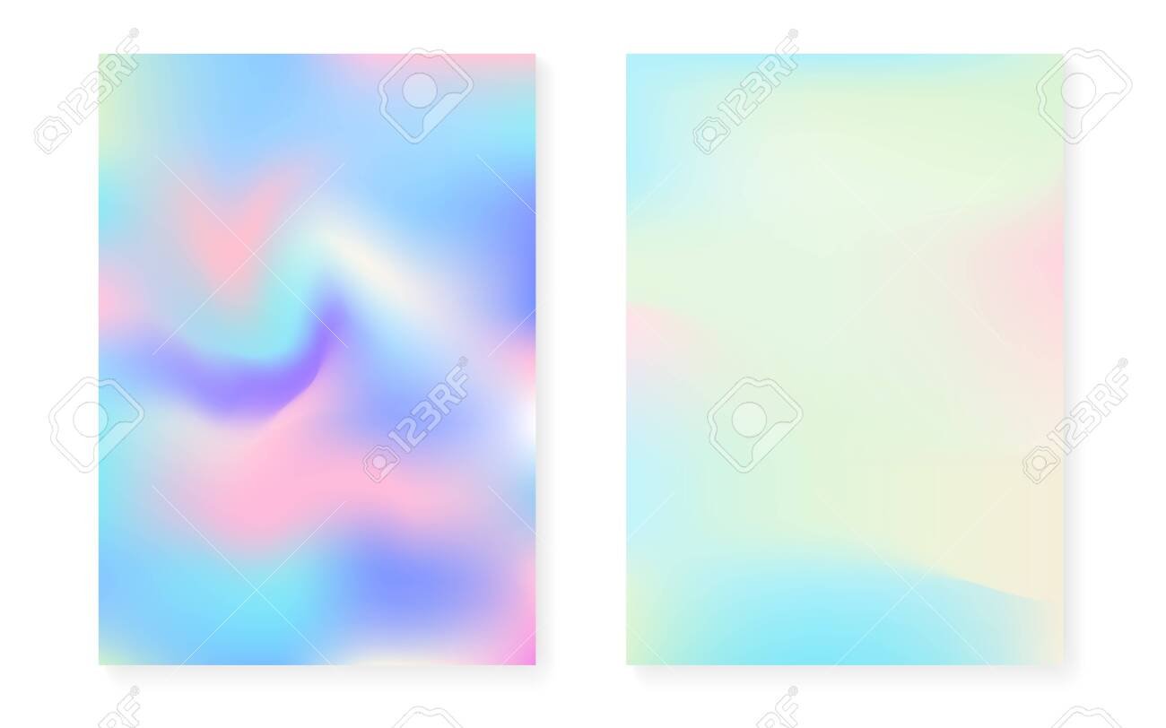 Free Download Holographic Cover Set With Hologram Gradient