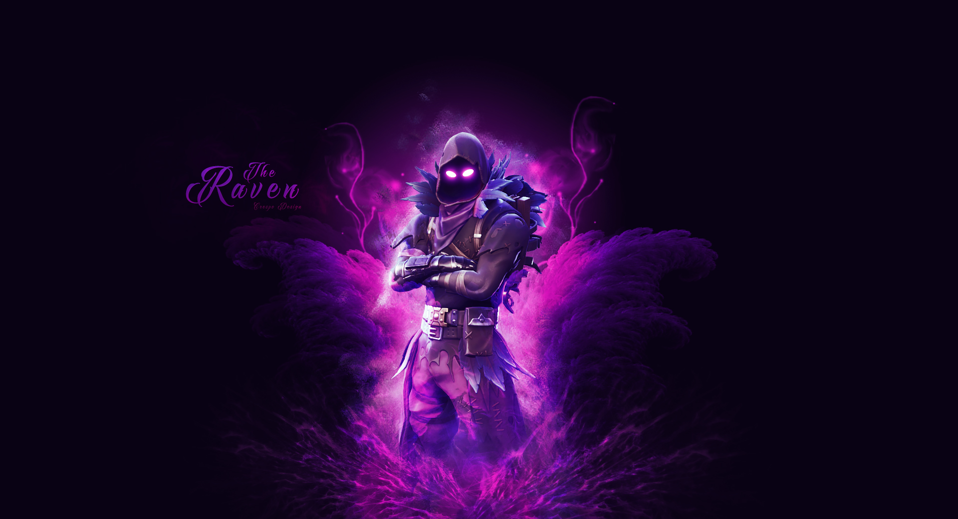 Fortnite Raven Skin Wallpaper By Cre5po And