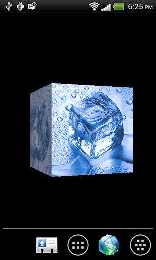 Bigger Ice Cube 3d Live Wallpaper For Android Screenshot