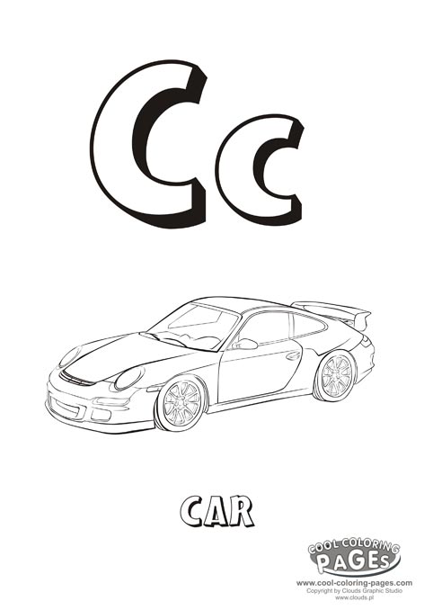 alphabet letter c coloring pagesjpg