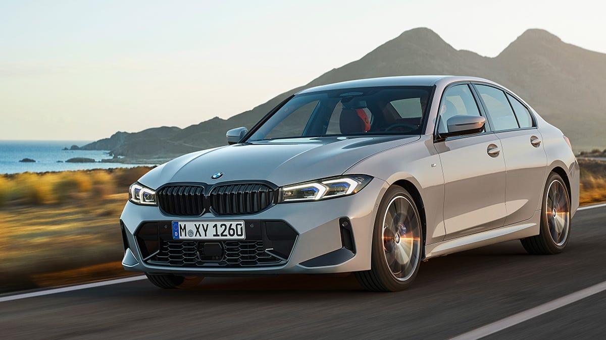 Bmw Series Gets Tweaked Styling New Curved Screen Cnet