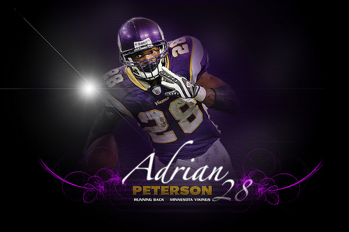 Adrian Peterson Wallpaper I Created This For My