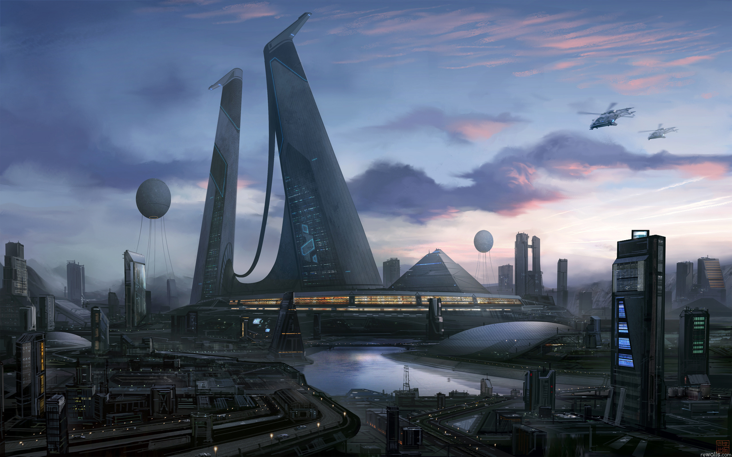 Daily Featured Wallpaper City Of The Future HD