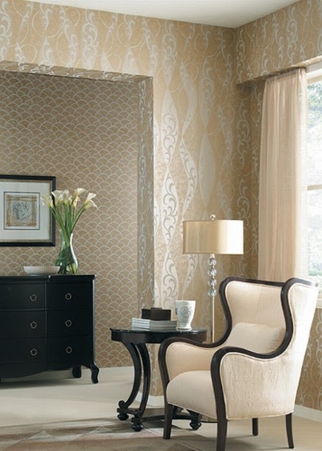 Coordinating Wallpaper Home Decor Furnishings
