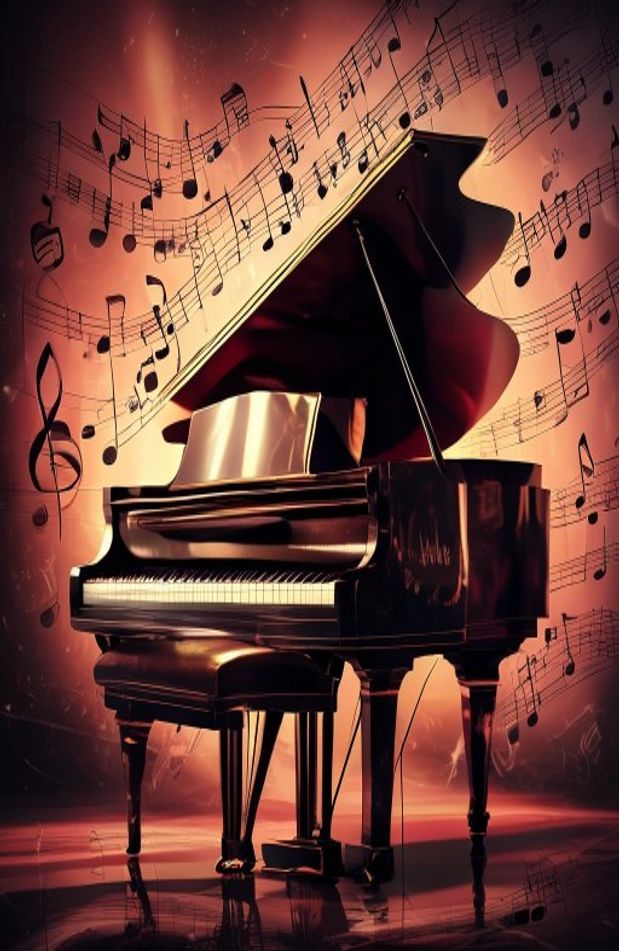 Grand Piano Wallpaper