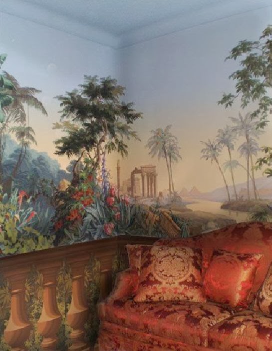 Eye For Design Decorating With Zuber Scenic Wallpaper