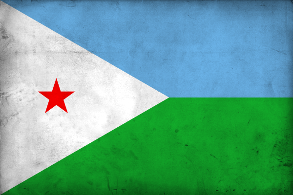 Grunge Flag Of Djibouti By Pnkrckr