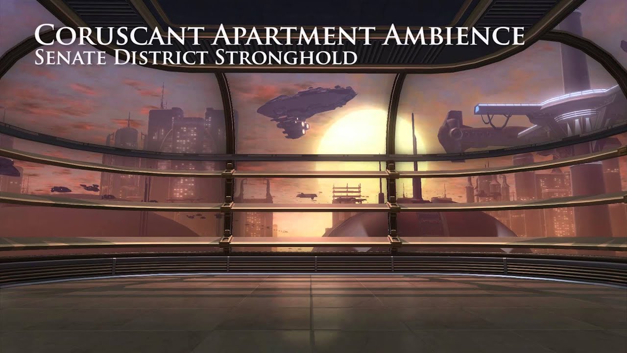 Coruscant Skyrise Apartment Star Wars Background Ambience