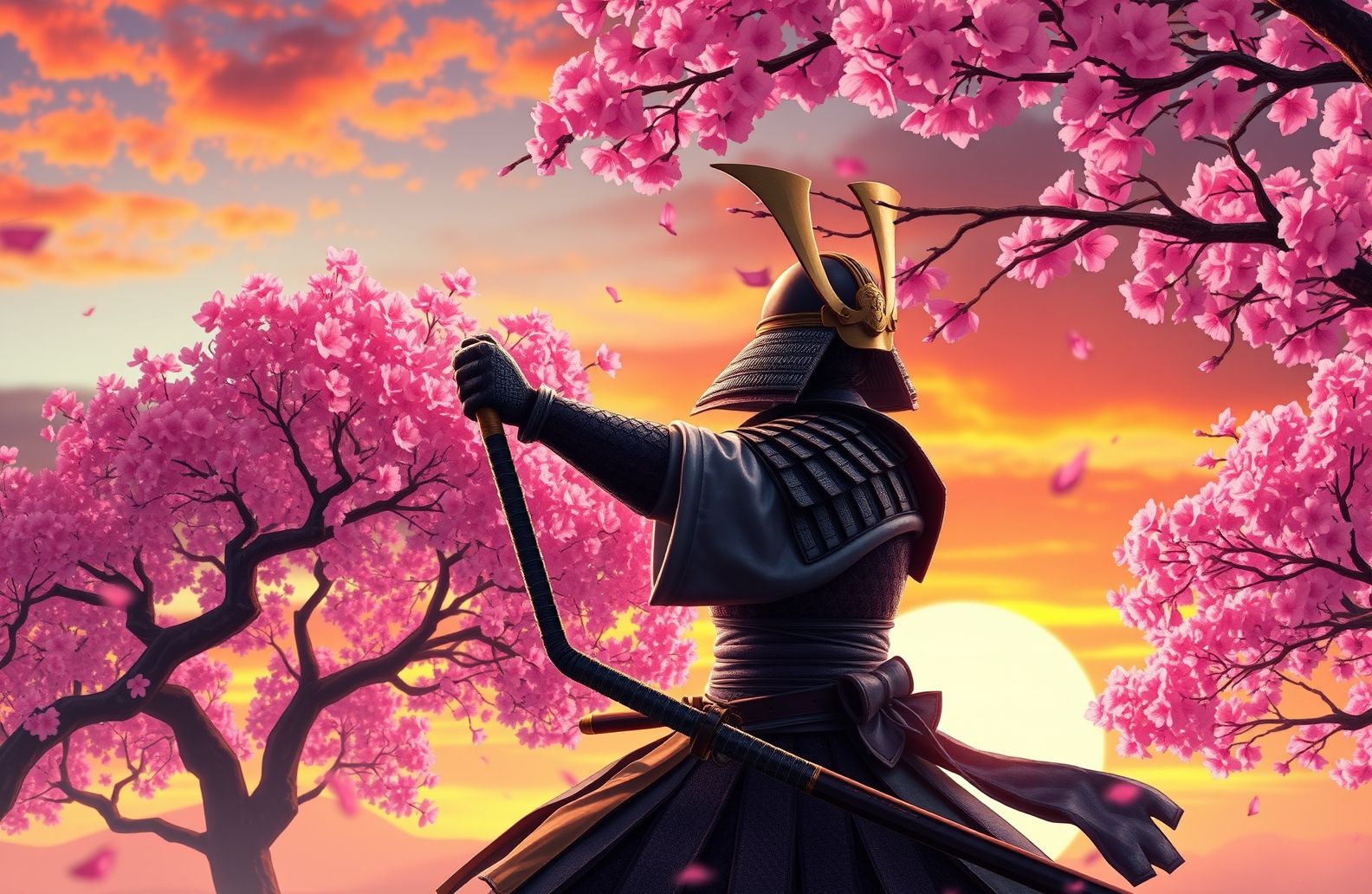 Samurai Art Wallpaper