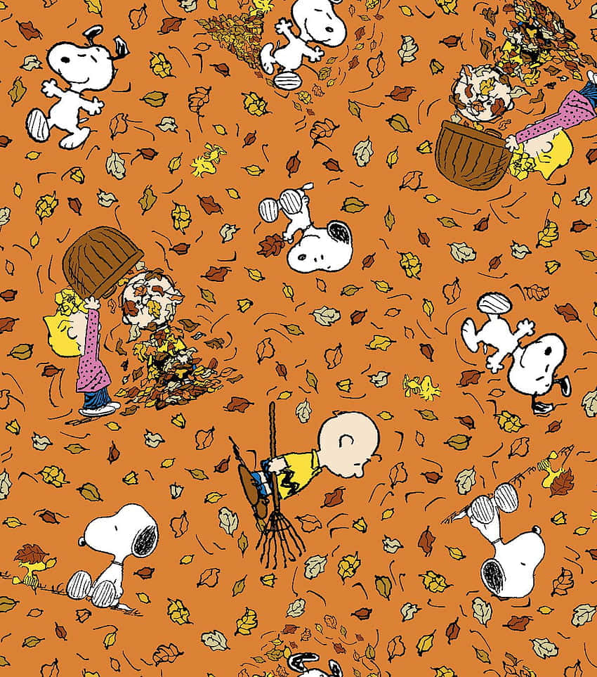 Snoopy Thanksgiving Wallpaper