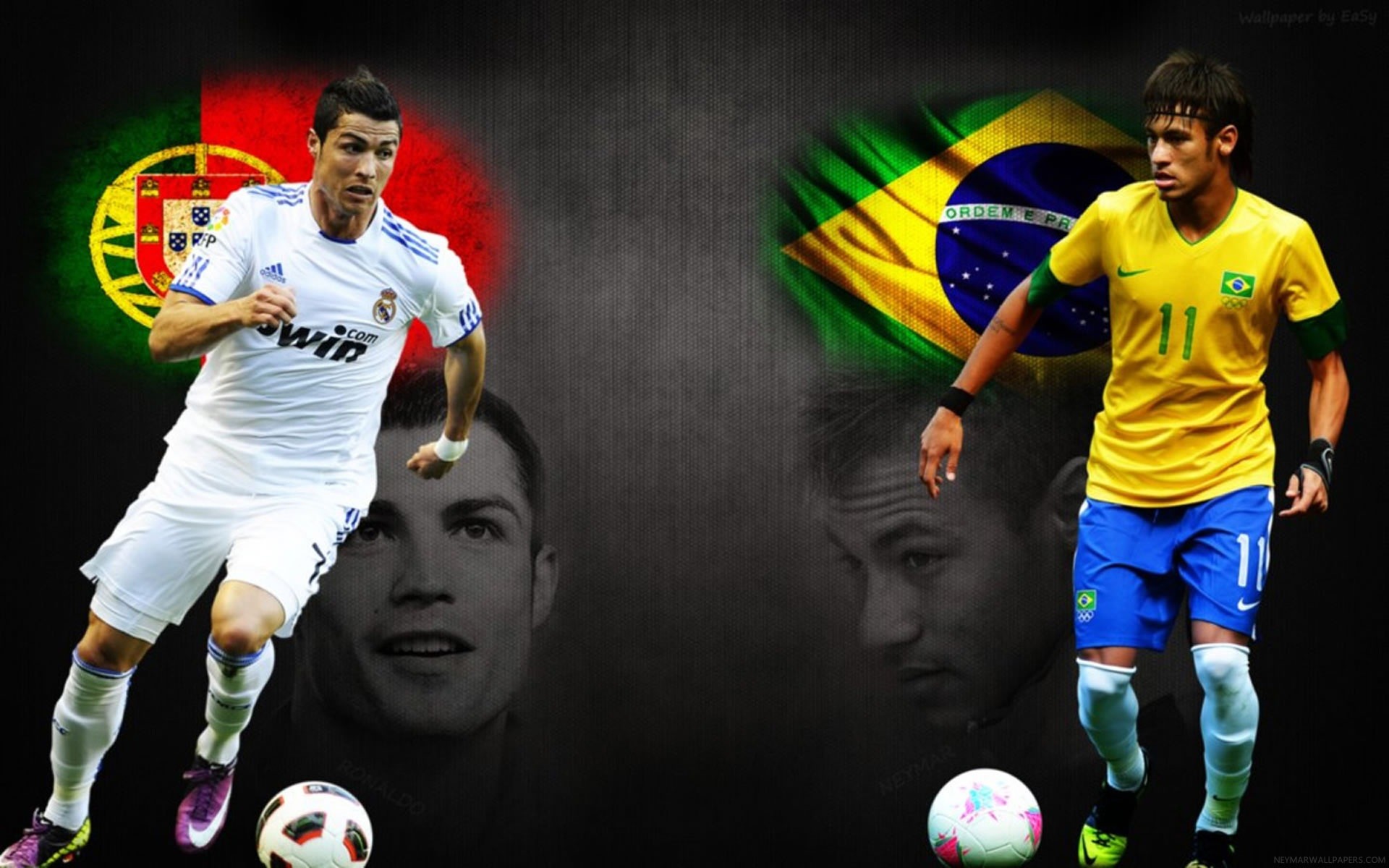 Messi Vs Ronaldo Wallpaper HD Image