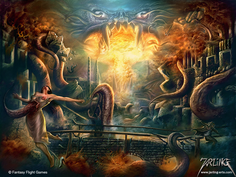 Hpl Lovecraftian Horrors Azathoth Monsters Cthulhu