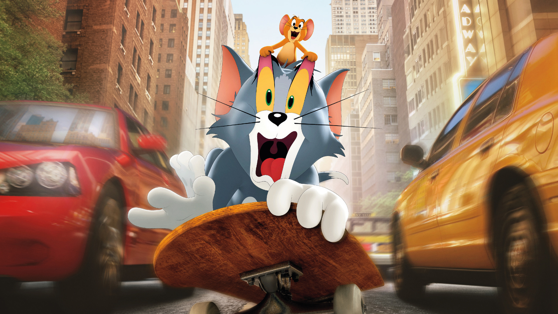 Tom And Jerry Movie Poster 4k Laptop Full HD 1080p Wallpaper Image