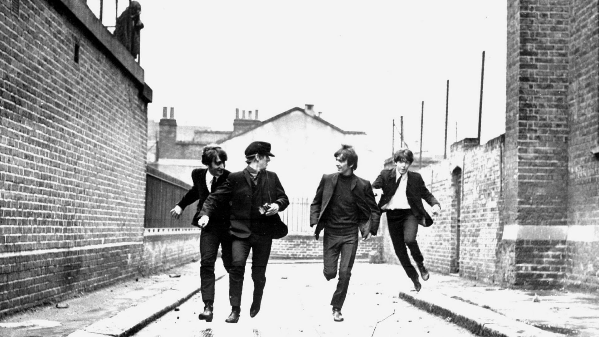 Beatles High Definition Wallpaper Running Music Bands HD
