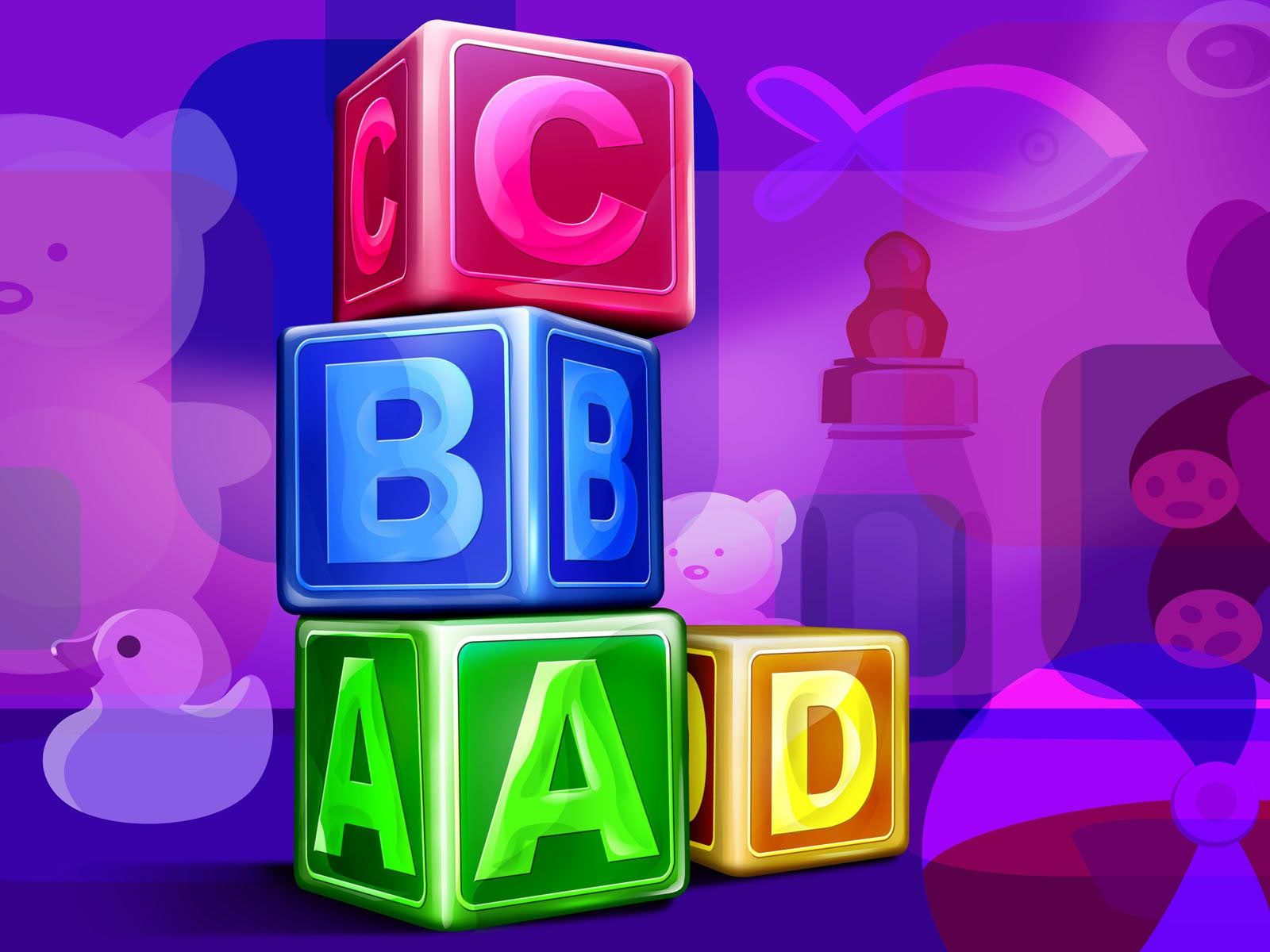 HD Alphabet Wallpaper