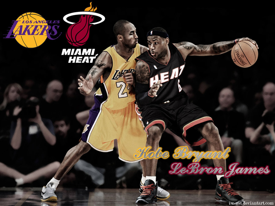 Kobe And Lebron Wallpaper By Iw Nst