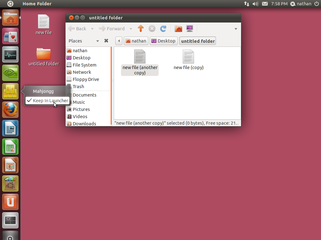 Desktop Exactly The Same As Thegnome In Fact File Manager