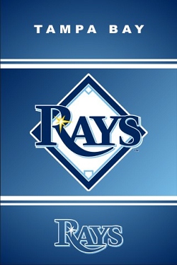 Hintergrundbild von den Tampa Bay Rays frs iPhone