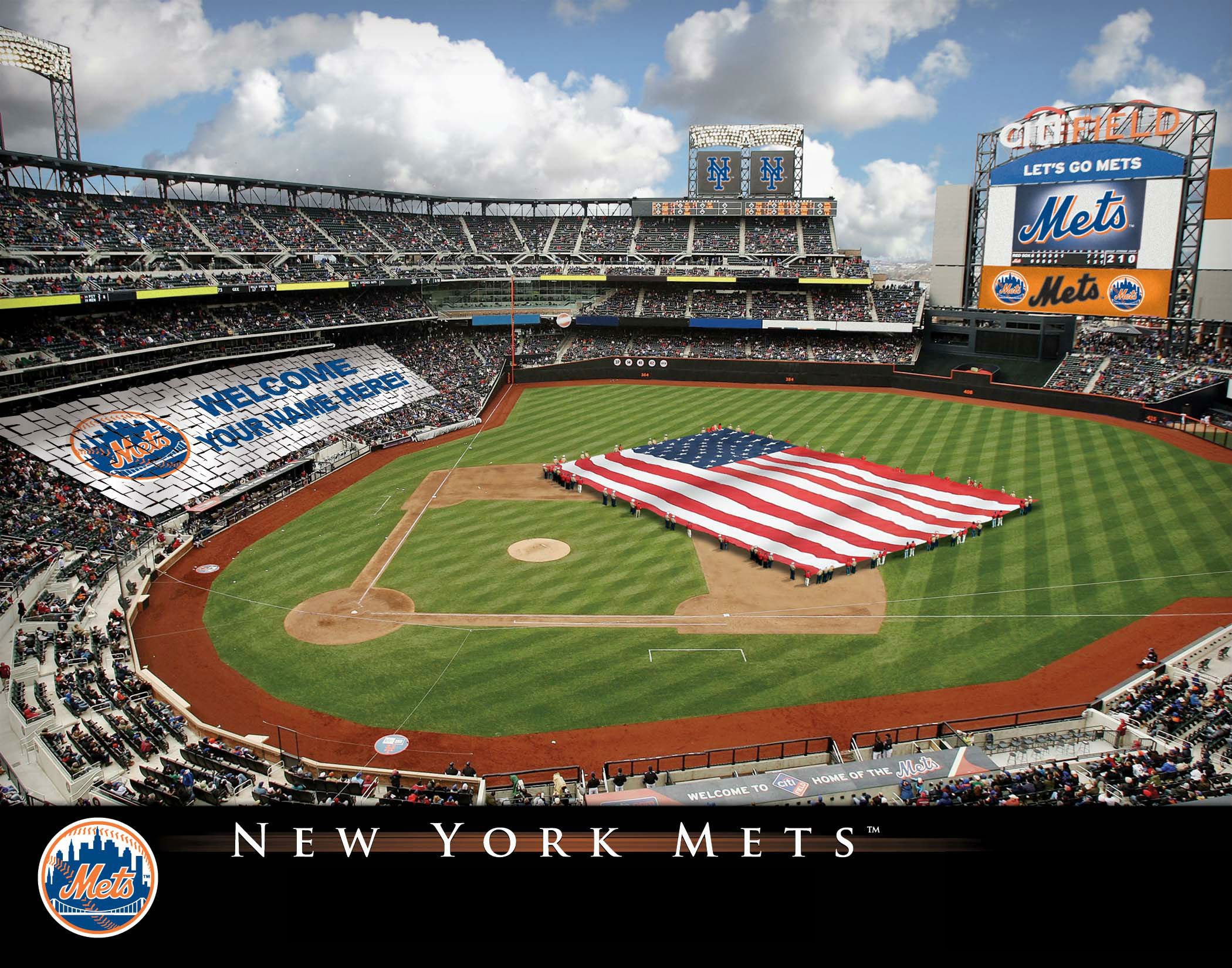 New York Mets Wallpaper New york mets baseball mlb 2100x1650